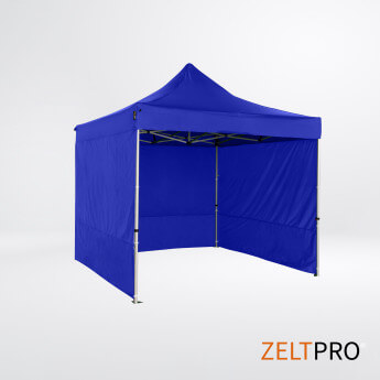 Faltpavillon 3x3 Blau Zeltpro TITAN 3