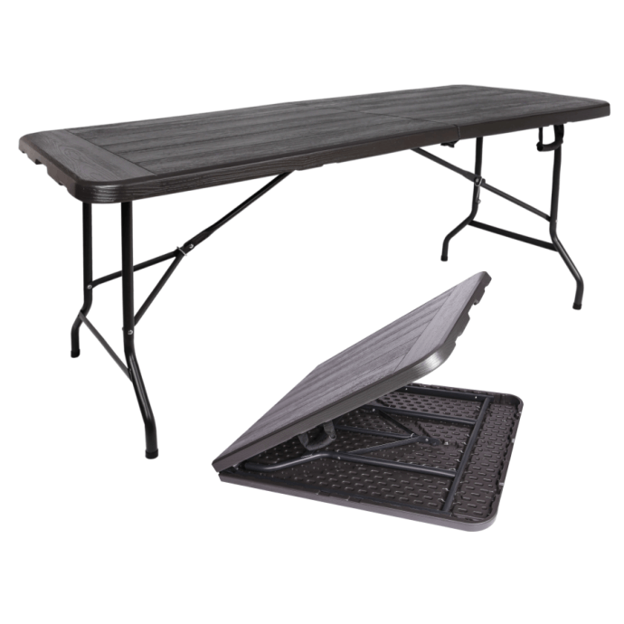 Klapptisch 180 cm Braun 1