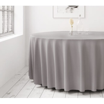 Runde Tischdecke Restly Grau D320 1