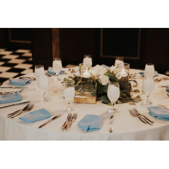 Runde Tischdecke, fleckabweisend Restly Weiß D150 4