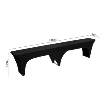 Hussen Restly Schwarz 180x28x43 4