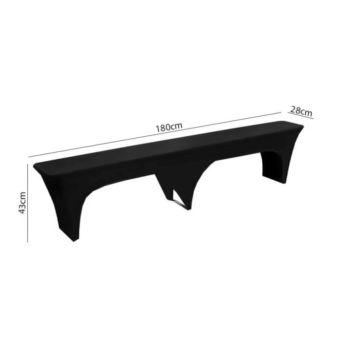 Hussen Restly Schwarz 180x28x43 4