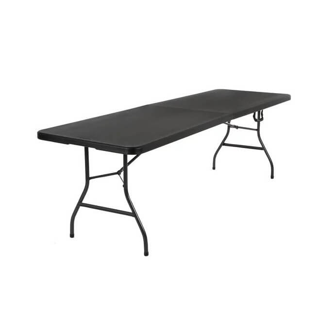 Klapptisch 180 cm schwarz 2