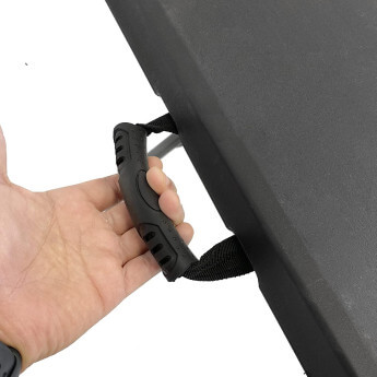 Klapptisch 180 cm schwarz 5