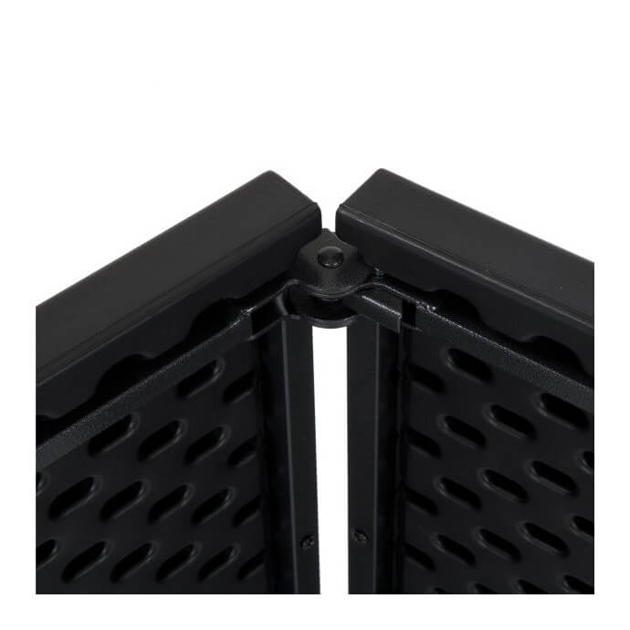 Klapptisch 180 cm schwarz 10