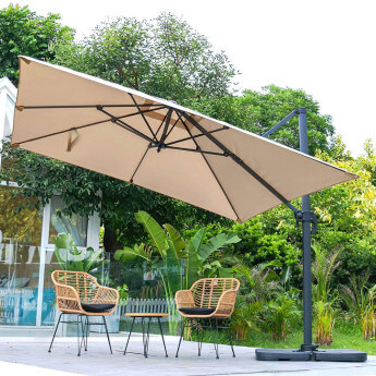 Sonnenschirm Comfort Taupe 14
