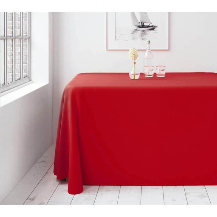 Rechteckige Tischdecke Restly Rot 150x250 1