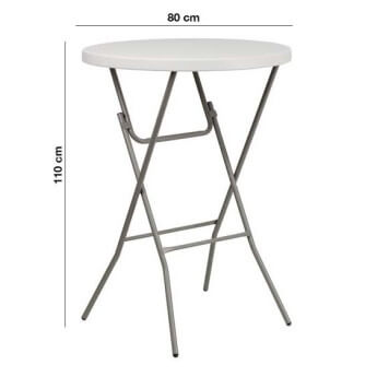 Stehtisch Klappbar D80 5