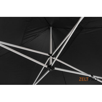 Faltpavillon 2x2 Schwarz Zeltpro PROFRAME 9