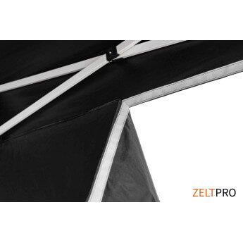 Faltpavillon 2x2 Schwarz Zeltpro PROFRAME 11