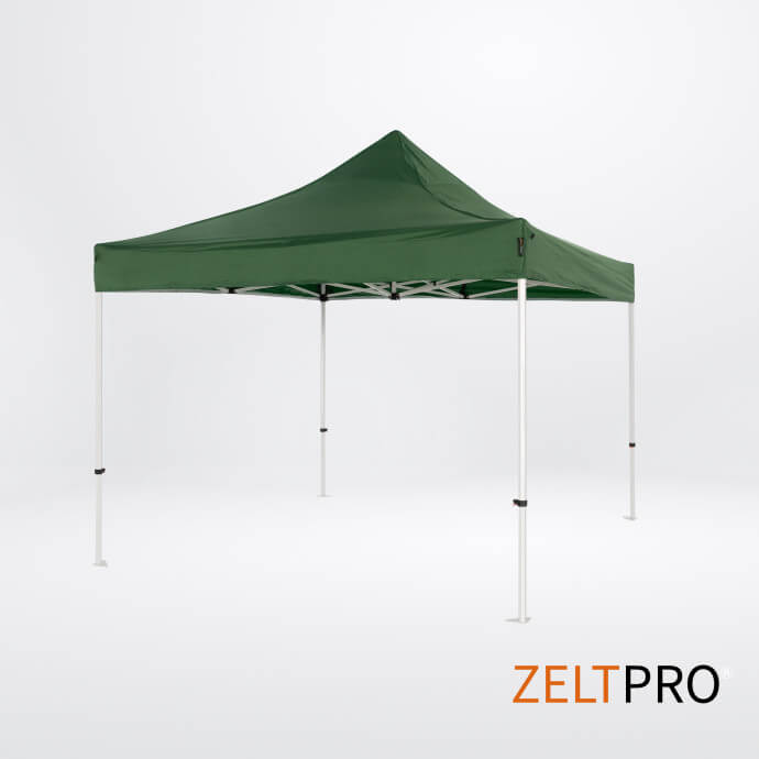 Faltpavillon 2x2 Grün Zeltpro PROFRAME 2