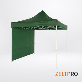 Faltpavillon 2x2 Grün Zeltpro PROFRAME 3