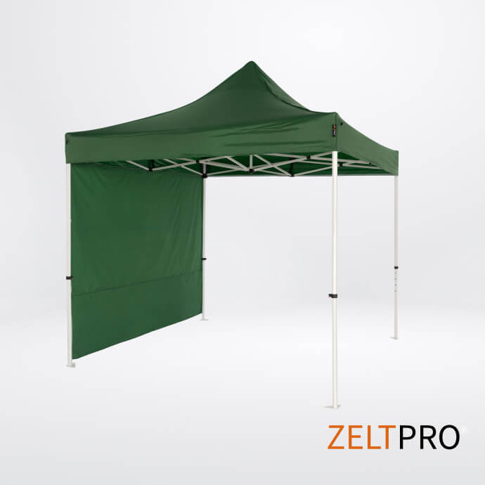 Faltpavillon 2x2 Grün Zeltpro PROFRAME 3