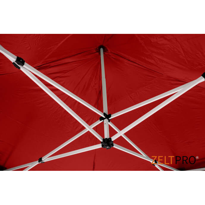 Faltpavillon 2x2 Rot Zeltpro PROFRAME 15
