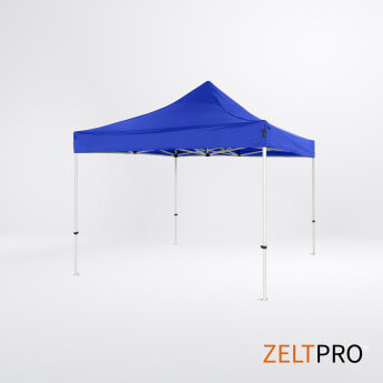 Faltpavillon 2x2 Blau Zeltpro PROFRAME 2