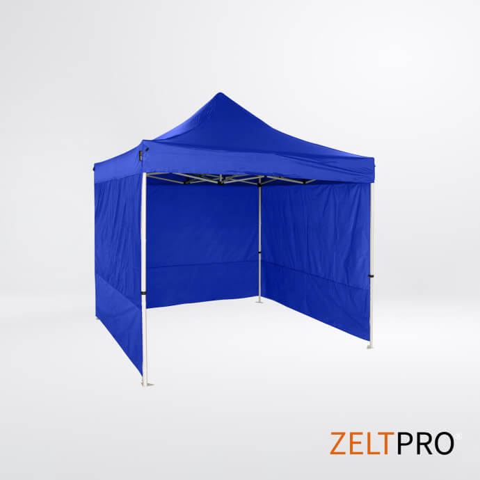 Faltpavillon 2x2 Blau Zeltpro PROFRAME 4