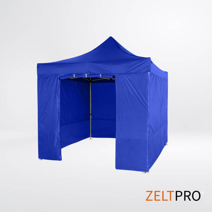 Faltpavillon 2x2 Blau Zeltpro PROFRAME 5