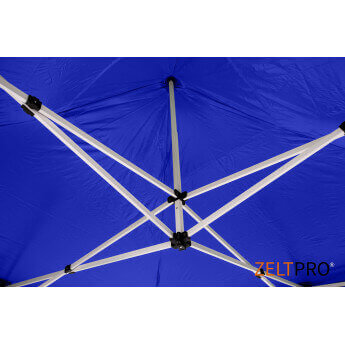 Faltpavillon 2x2 Blau Zeltpro PROFRAME 16