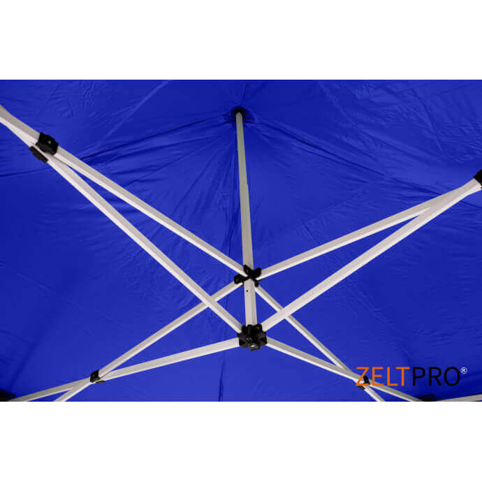 Faltpavillon 2x2 Blau Zeltpro PROFRAME 16