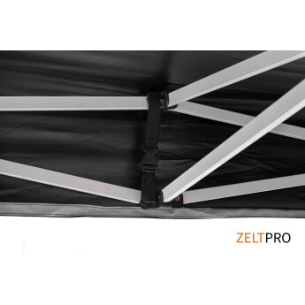 Faltpavillon 3x2 Schwarz Zeltpro PROFRAME 9