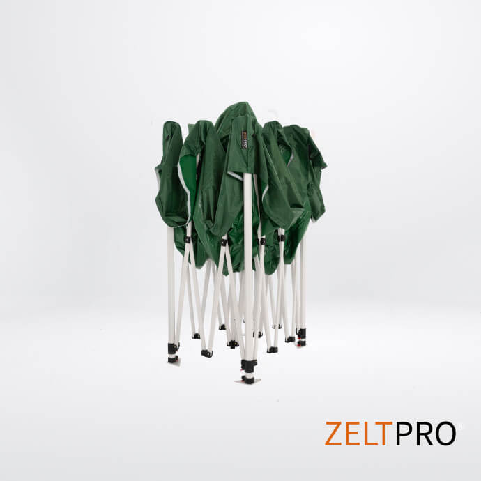 Faltpavillon 3x2 Grün Zeltpro PROFRAME 6