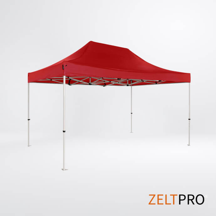 Faltpavillon 3x2 Rot Zeltpro PROFRAME 2